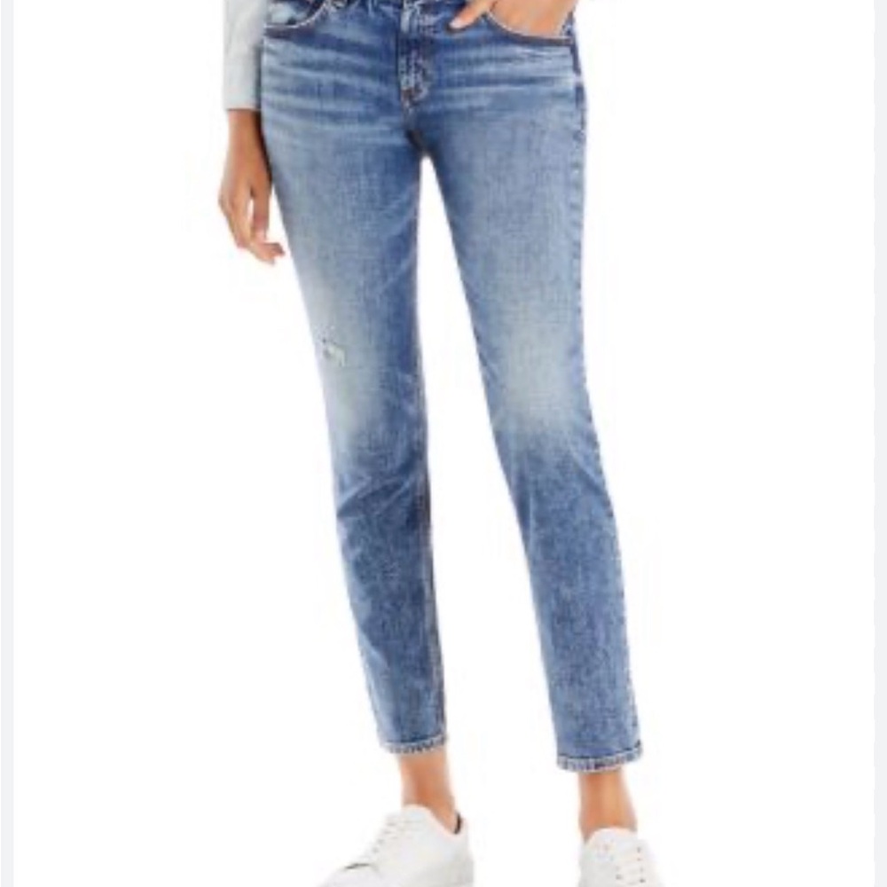 Rag and Bone Dre Capri Low rise skinny soft light wash jeans size 26 - Picture 2 of 7